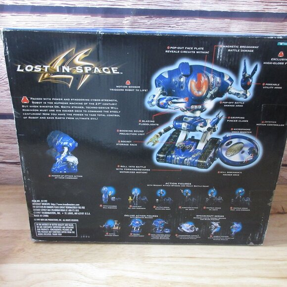 Lost in Space Robot 1997 Remote Controlled Motorized Toy Trendmasters - Picture 8 of 8